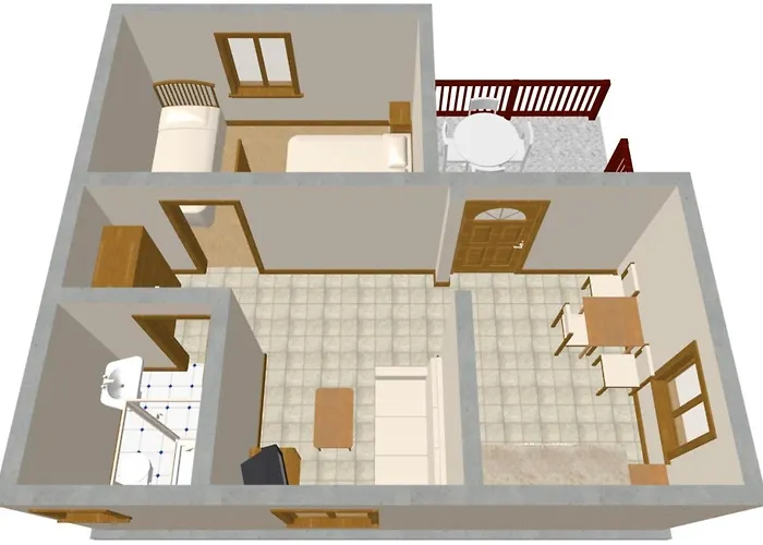 Appartamento With Parking Space Orebic, Peljesac - 646